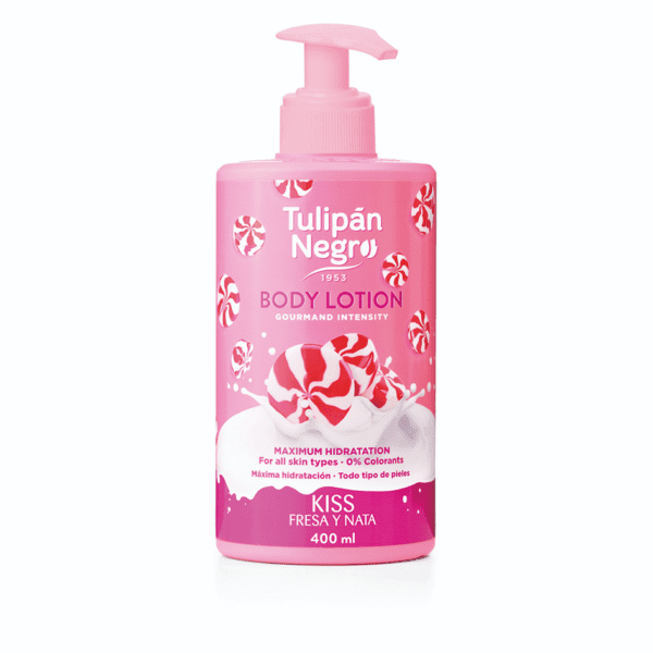 Body Lotion Tulipán Negro Fresa y Nata