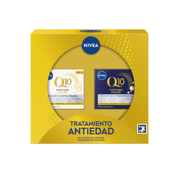 Pack NIVEA Q10 Tratamiento Antiedad Día + Noche