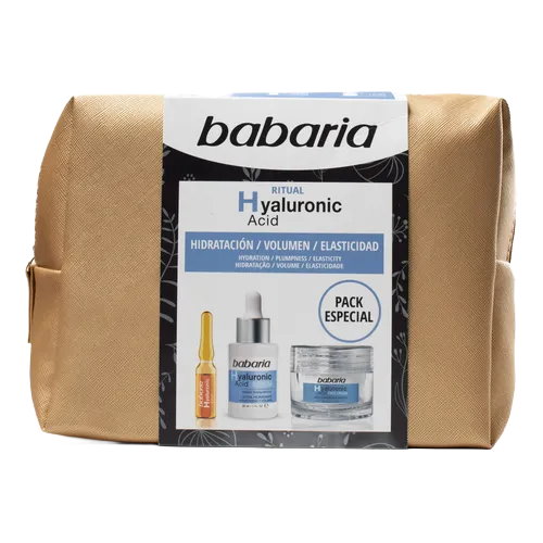 Set ácido hialurónico Babaria hidratación, volumen, elasticida