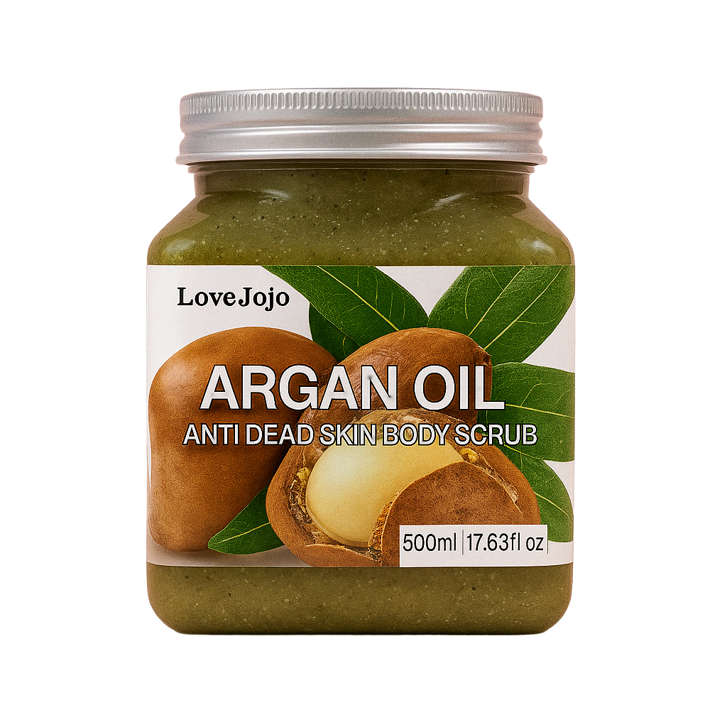 Love JoJo Scrub Corporal ARGAN OIL para Piel Suave